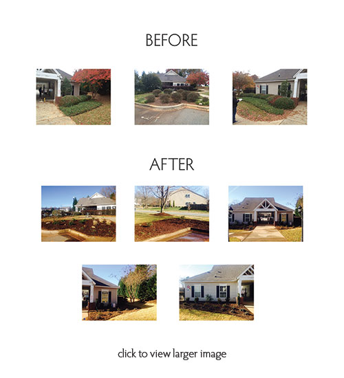 Landscaping Changes